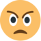Naštvaný obličej