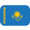 Vlajka: Kazachstán