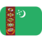 Vlajka: Turkmenistán