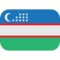 Vlajka: Uzbekistán