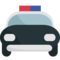 Přijíždějící policejní vůz