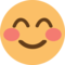 Usměvavá tvář s usměvavýma očima