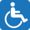 Symbol invalidního vozíku