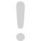Bílý vykřičník