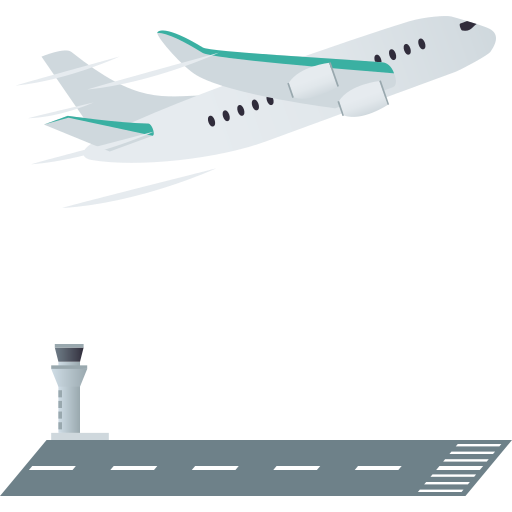 Avião Decolando para JoyPixels 10.0