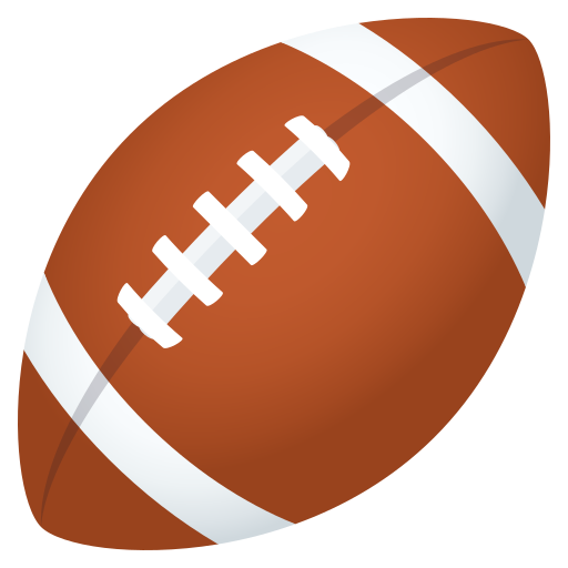 第美式橄榄球号为第JoyPixels 10.0号