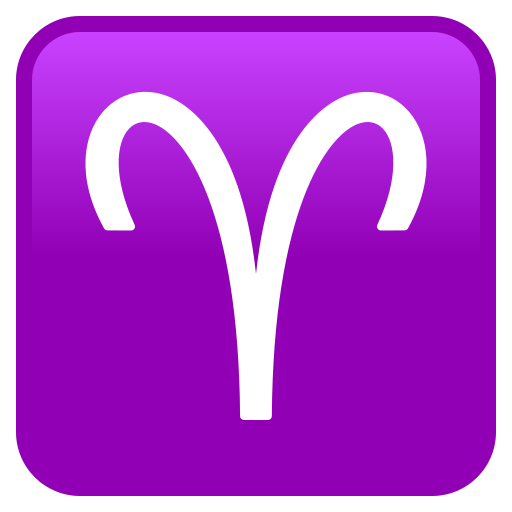 Aries untuk JoyPixels 10.0