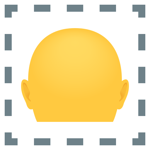 Без волос для JoyPixels 10.0