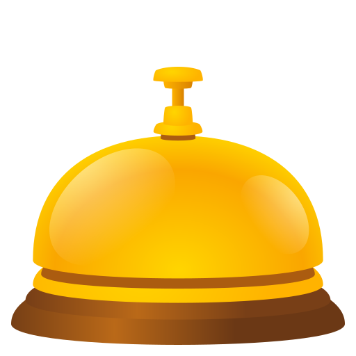 Готельний дзвінок для JoyPixels 10.0