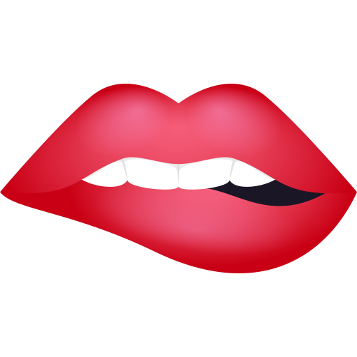 Кусати губи для JoyPixels 10.0