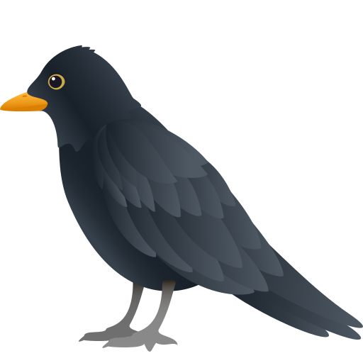 第黑鸟号为第JoyPixels 10.0号