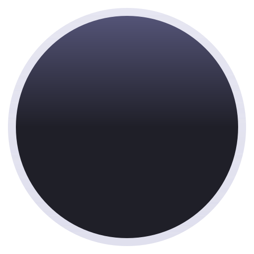 Чорне коло для JoyPixels 10.0