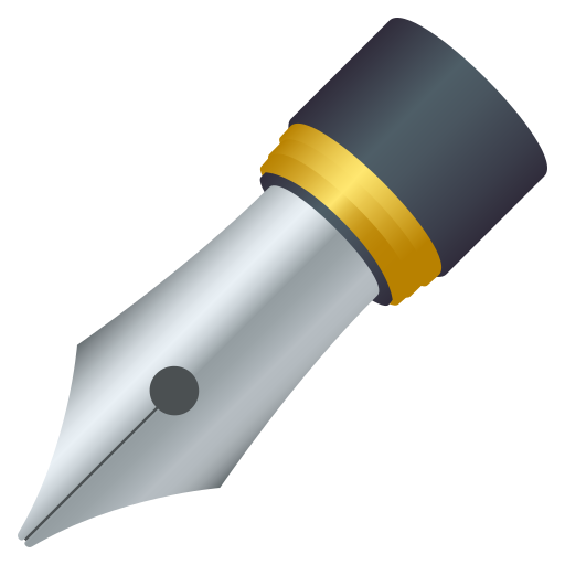 Ponta De Caneta Tinteiro para JoyPixels 10.0