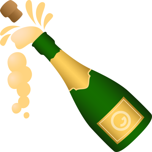 Шампанське для JoyPixels 10.0