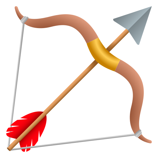 Bow and Arrow for JoyPixels 10.0