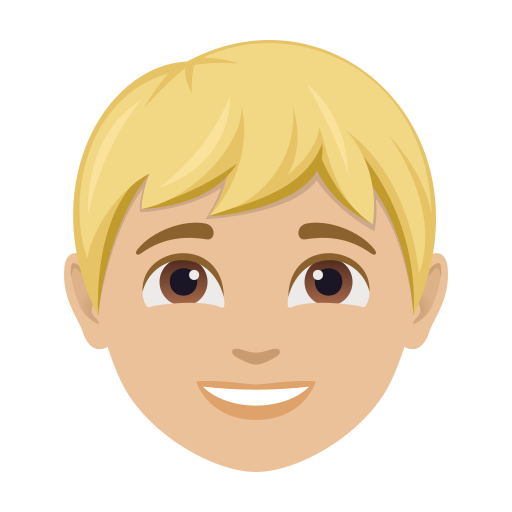 Menino: Pele Morena Clara para JoyPixels 10.0