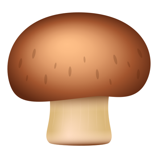 Brown Mushroom for JoyPixels 10.0