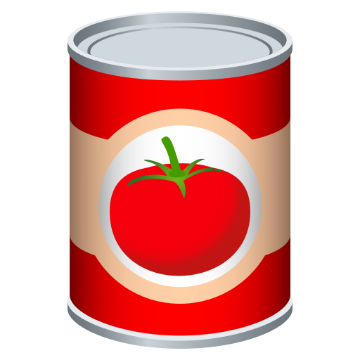 Comida Enlatada para JoyPixels 10.0