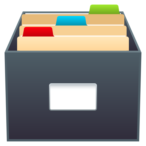 Card File Box for JoyPixels 10.0