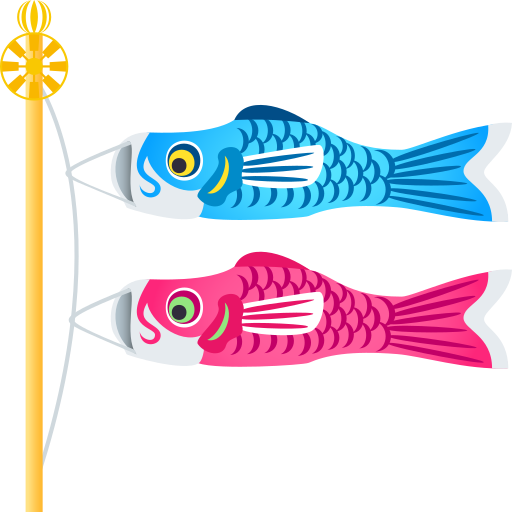 Bandeira De Carpas para JoyPixels 10.0