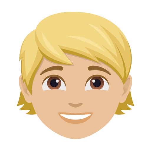 Criança: Pele Morena Clara para JoyPixels 10.0