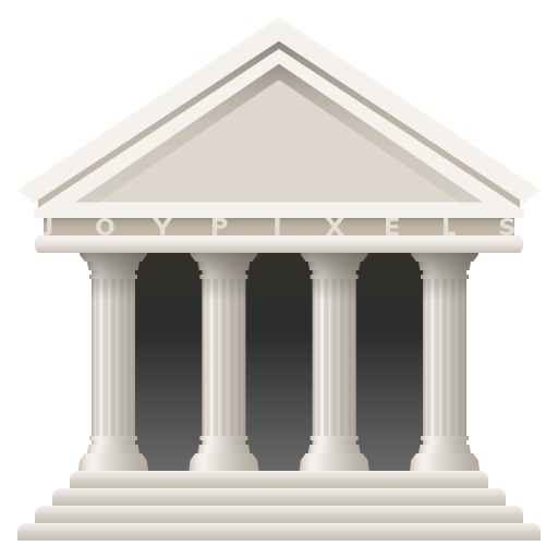 Prédio Grego para JoyPixels 10.0