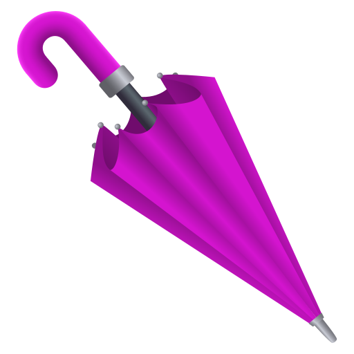 Ingevouwen paraplu voor JoyPixels 10.0