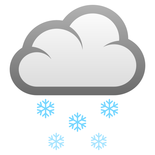 Wolk met sneeuw voor JoyPixels 10.0