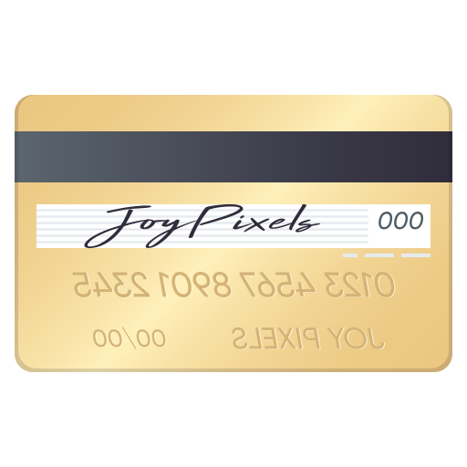 Credit Card for JoyPixels 10.0