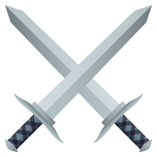 Crossed Swords for JoyPixels 10.0