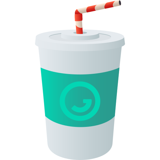 Cup with Straw for JoyPixels 10.0