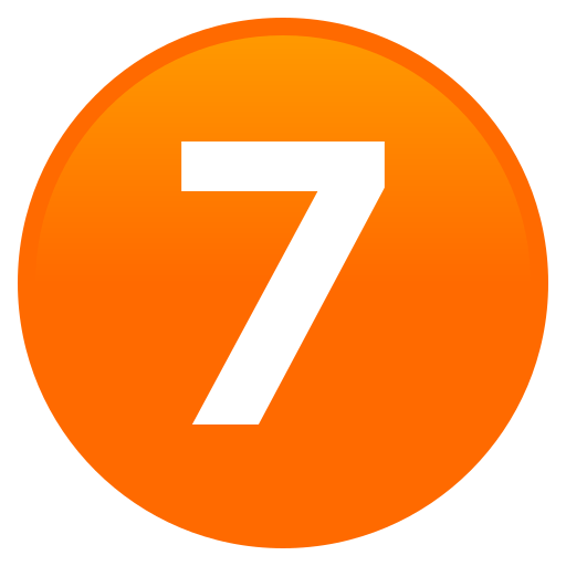 Chữ số bảy cho JoyPixels 10.0