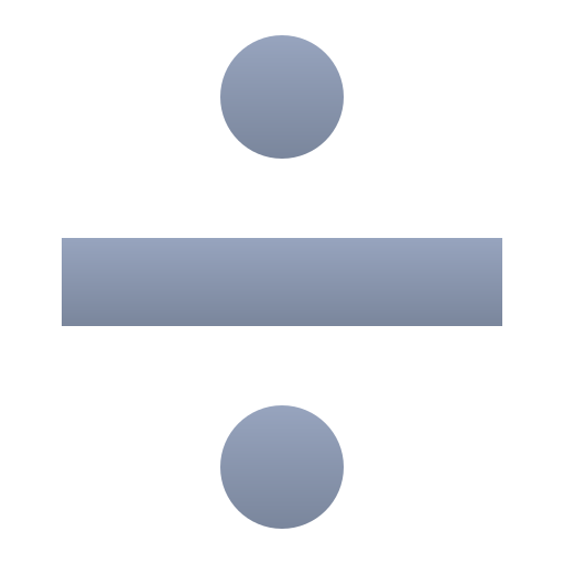 Знак ділення для JoyPixels 10.0