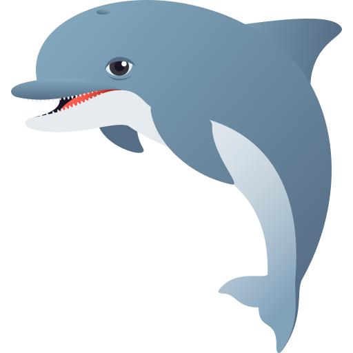 Golfinho para JoyPixels 10.0