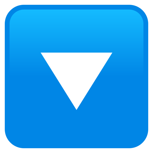 Botão Apontando Para Baixo para JoyPixels 10.0