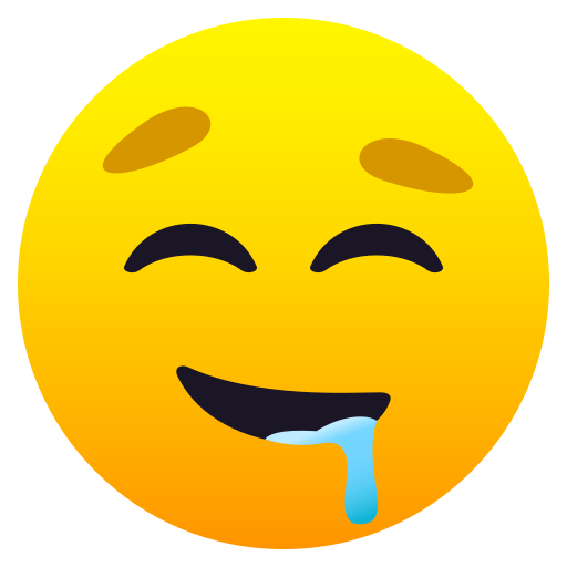 Rosto Babando para JoyPixels 10.0