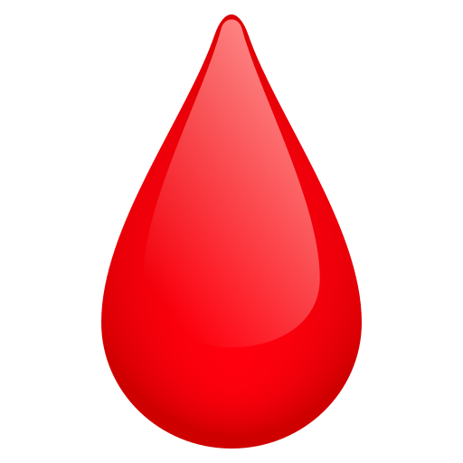 Gota De Sangue para JoyPixels 10.0