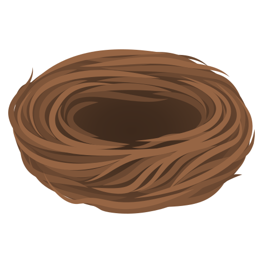 Ninho Vazio para JoyPixels 10.0