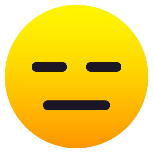 Ifadesiz yüz için JoyPixels 10.0