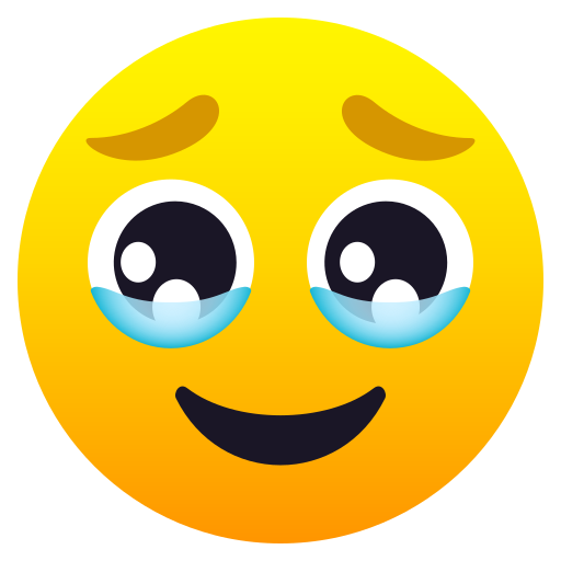 Face Holding Back Tears for JoyPixels 10.0