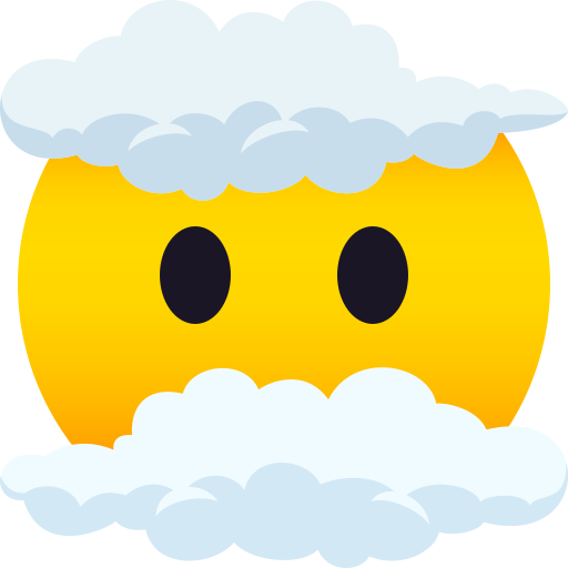 Face in Clouds for JoyPixels 10.0