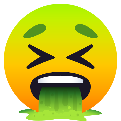 Рвота для JoyPixels 10.0