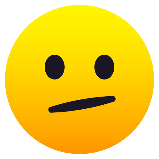 Face with Diagonal Mouth for JoyPixels 10.0