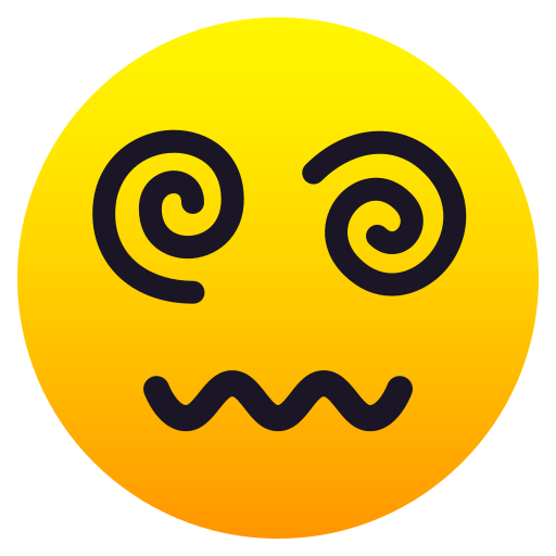 Face with Spiral Eyes for JoyPixels 10.0