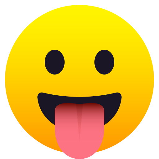 Rosto Mostrando A Língua para JoyPixels 10.0