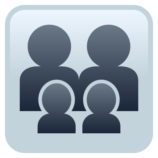 Família: Homem, Homem, Menina, Menina para JoyPixels 10.0