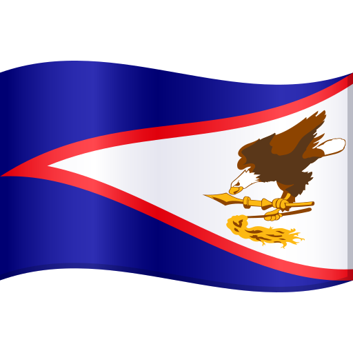 第旗: 美属萨摩亚号为第JoyPixels 10.0号