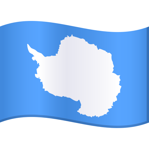 Flag: Antarctica for JoyPixels 10.0