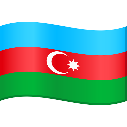 Drapeau: Azerbaïdjan pour JoyPixels 10.0