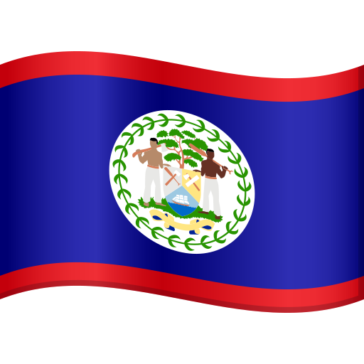 第旗: 伯利兹号为第JoyPixels 10.0号